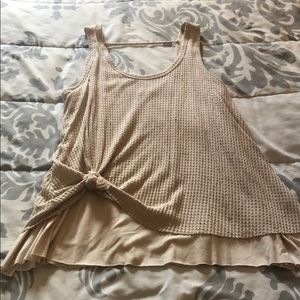 VICI Double layer w knot detail cami